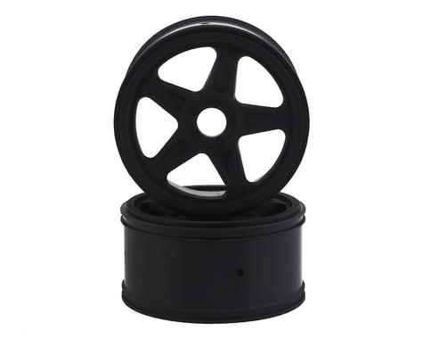 Kyosho GT2 5-Spoke Wheel (Black) (2) (Use w/KYOIGT004)