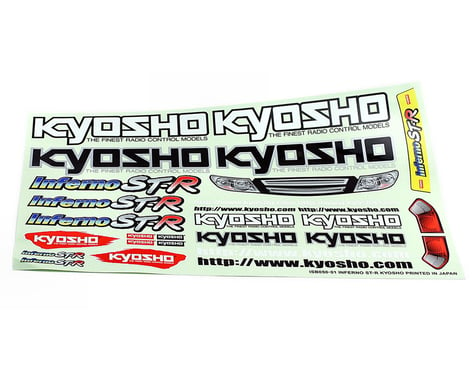 Kyosho Inferno ST-R Decal Set