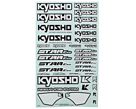 Kyosho ST-RR EVO Decal Set