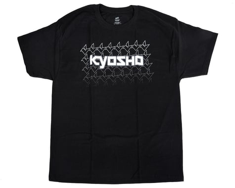 Kyosho "K Fade" Short Sleeve Black T-Shirt (X-Large)