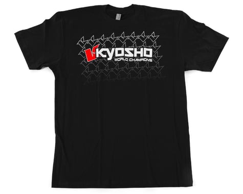 Kyosho "K Fade" 2.0 Short Sleeve T-Shirt (Black) (L)