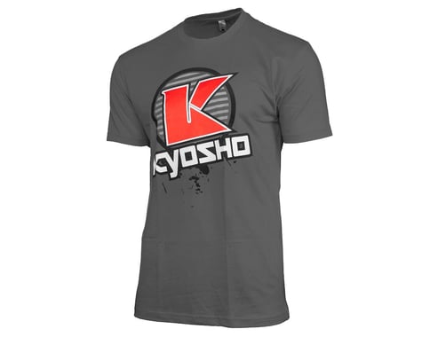 Kyosho "K Circle" Short Sleeve T-Shirt (Grey) (2XL)
