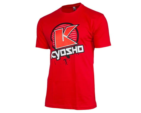 Kyosho "K Circle" Short Sleeve T-Shirt (Red) (XL)