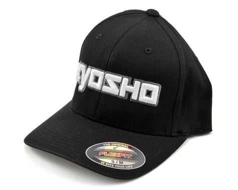 Kyosho "3D" Flexfit Hat (Black) (S/M)