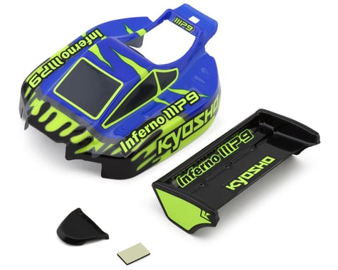 Kyosho Mini-Z MP9 TKI3 Inferno Body Set (Blue/Yellow)