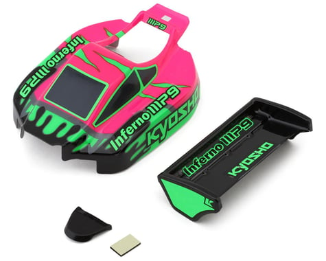 Kyosho Mini-Z MP9 TKI3 Inferno Body Set (Pink/Green)