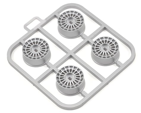 Kyosho Lancia Delta HF AWD Wheel Set (4) (Silver)