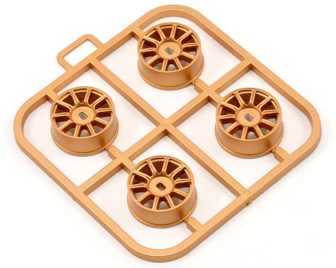 Kyosho Impreza AWD Wheel Set (4) (Gold)
