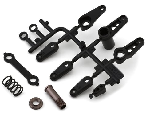 Kyosho Optima Mid Servo Saver Set (Gunmetal)