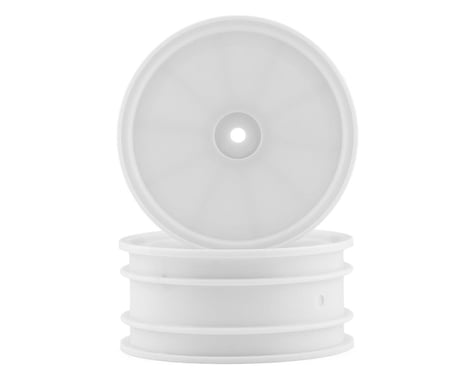 Kyosho Optima 2.2 Dish Front Wheel w/12mm Hex (White) (2)