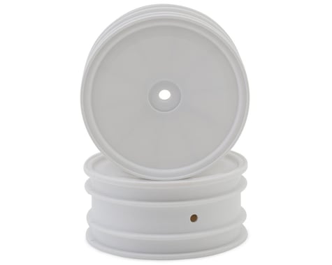 Kyosho Optima 2.2" Front Dish Wheels (White) (2)