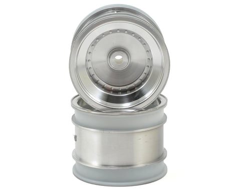 Kyosho Dish Rear Wheel (2) (Satin Chrome)