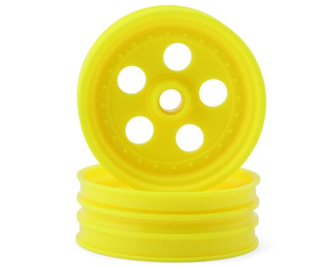 Kyosho Tomahawk Front Wheels (Yellow) (2)