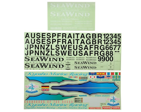 Kyosho Seawind Carbon Edition Decal