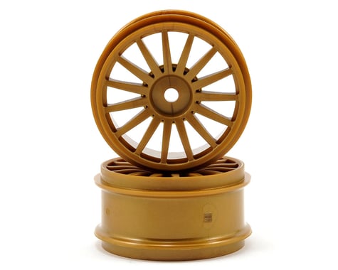 Kyosho 15-Spoke Wheel (Gold) (2)