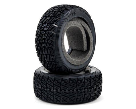 Kyosho High Grip Rally Tire w/Insert (X1 Compound) (2)