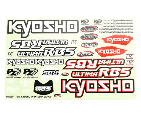 Kyosho Decal (RB5)