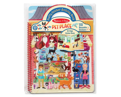 Melissa & Doug Pet Place Puffy Sticker Activity Book