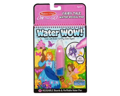 Melissa & Doug Water WOW!® Fairy Tale Water-Reveal Coloring Pad