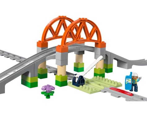 LEGO DUPLO® Train Bridge & Tracks Expansion Set