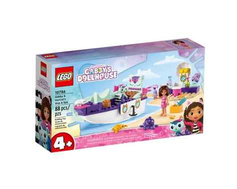 LEGO Gabby's Dollhouse: Gabby & MerCat's Ship & Spa Set