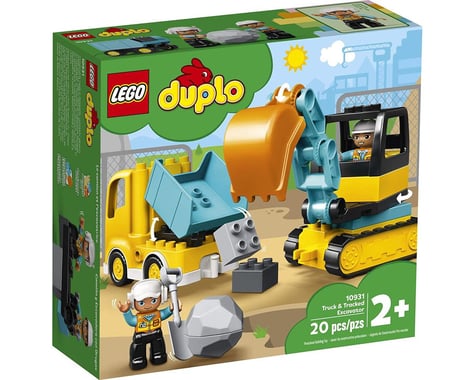 LEGO Duplo Truck & Tracked Excavator Set