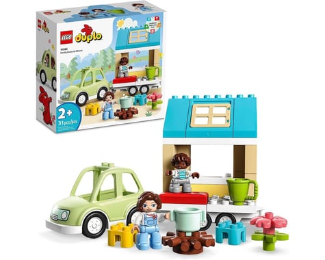 LEGO Duplo Family House On Wheels Set