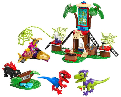 LEGO Spidey® & Gobby's Raptor Battle at Tree House HQ Set