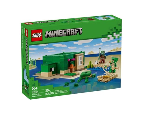 LEGO Minecraft The Turtle Beach House Set