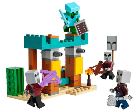 LEGO Minecraft® The Illager Desert Patrol Set