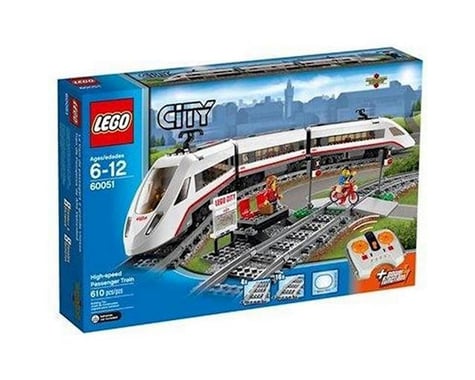 LEGO 60051 City Trains High-speed Passenger Train Building Toy