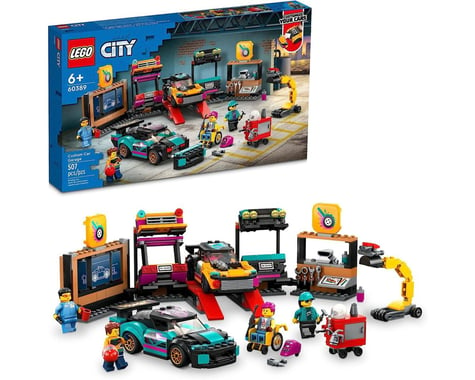 LEGO City Custom Car Garage Set
