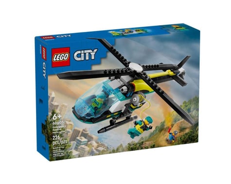 LEGO City Emergency Rescue Helicopter Set