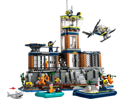 LEGO City Police Prison Island Set