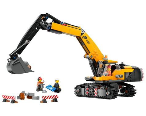 LEGO City Yellow Construction Excavator Set