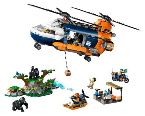 LEGO City Jungle Explorer Helicopter Set