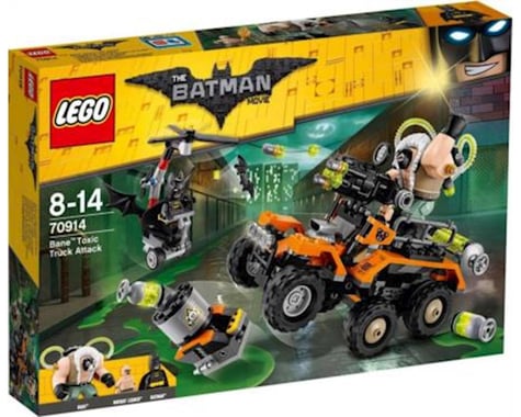 LEGO BATMAN MOVIE Bane Toxic Truck Attack 70914 Building Kit