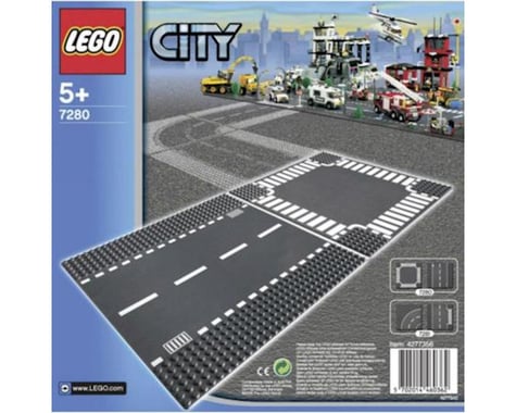 LEGO City Supplementary Straight & Crossroad 7280 Plates