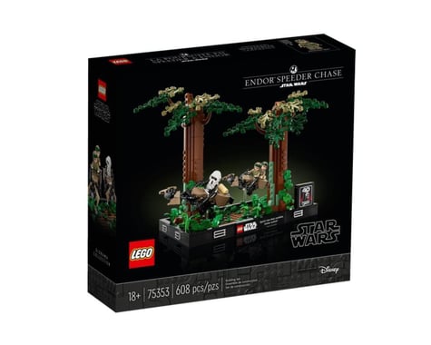 LEGO Star Wars Endor Speeder Chase Diorama Set