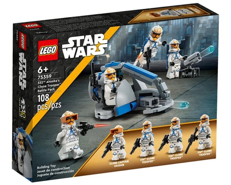 LEGO Star Wars 332nd Ahsoka's Clone Trooper Battle Pack Set