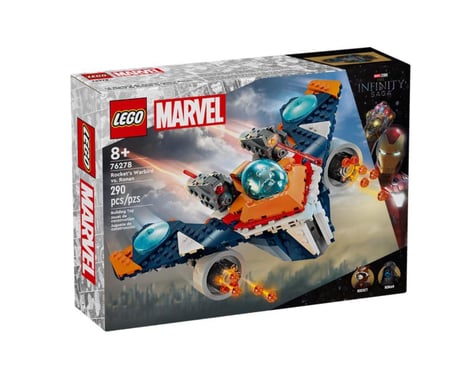 LEGO Marvel Rocket's Warbird vs. Ronan Set