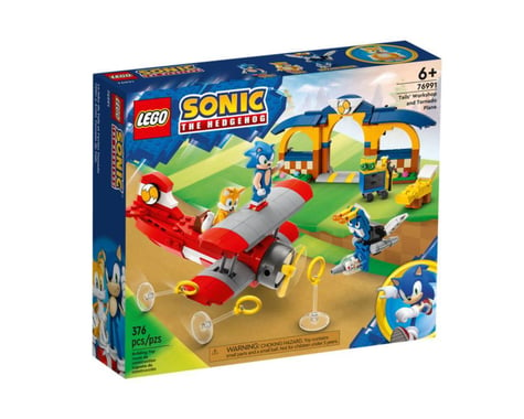 LEGO Sonic Tails' Workshop & Tornado Plane Set