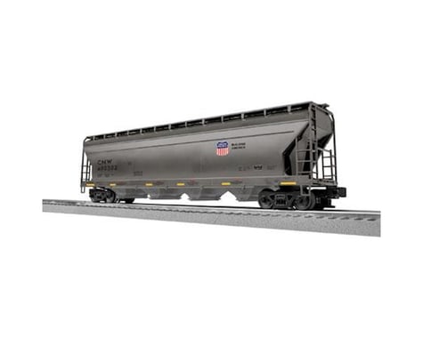 Lionel O-27 ACF 4-Bay Covered Hopper, C&NW/UP (6)