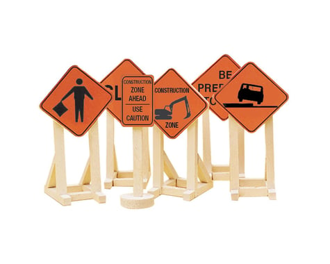 Lionel NYA O Construction Zone Signs #2