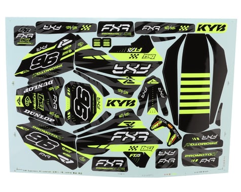 Losi Promoto SM Supermoto FXR Graphics Wrap Kit