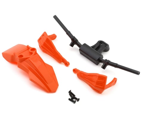 Losi Promoto® SM Fender, Handguards & Handle Bars (Orange)