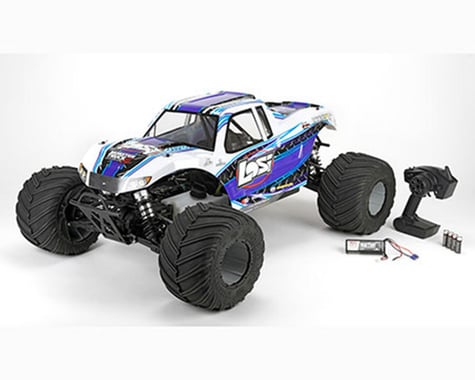 Losi Monster Truck XL 1/5 Scale RTR Gas Truck (White)