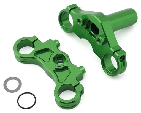 Losi Promoto-MX Aluminum Triple Clamp Set (Green)