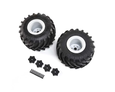 Losi LMT Pre-Mounted Monster Truck Tires (2)