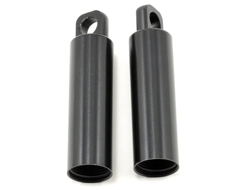 Losi Front Aluminum Shock Body Set (Black) (2)